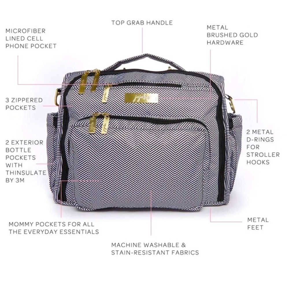 Jujube B.F.F. Queen of the Nile Diaper Bag